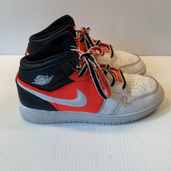 Air Jordan 1 Mid GS Big Kids' Shoes.  FB4417-016.  Size 7 - Picture 1 of 5
